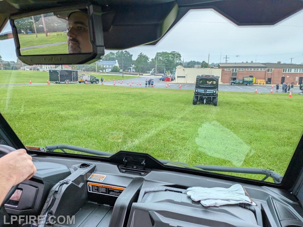All terrain utility vehicles allow fire departments to get to areas a regular engine would not be able to fit or navigate.